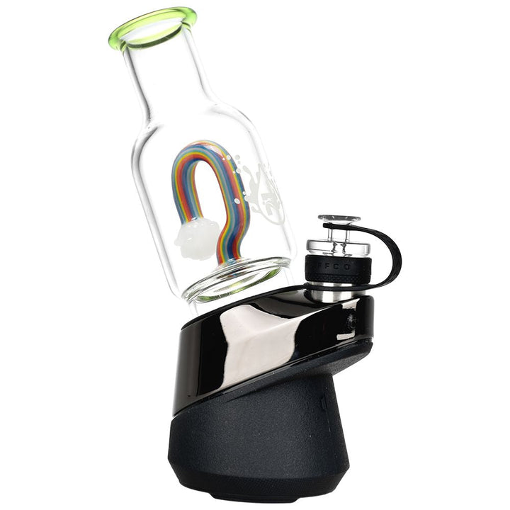 Pulsar Rainbow Resilience Bubbler Attachment for Puffco Peak/Pro - 4.75" - Headshop.com