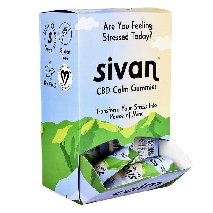 Sivan CBD Blend Gummies | 625mg | 5pc | 10pk - Headshop.com