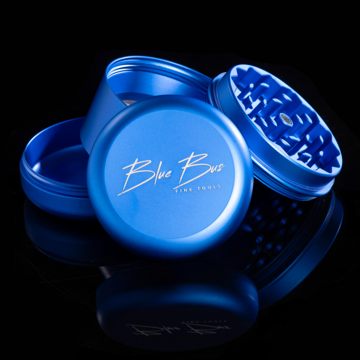 Bluebus Mars Grinder 2.2" Black - Headshop.com