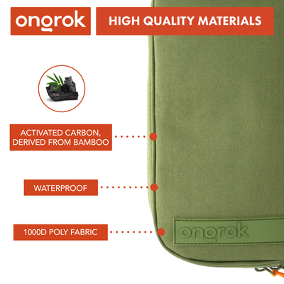 Ongrok Carbon-lined Wallets with Combination Lock V 2.0 | 3" Sizes (Small, Medium, Large) - Headshop.com