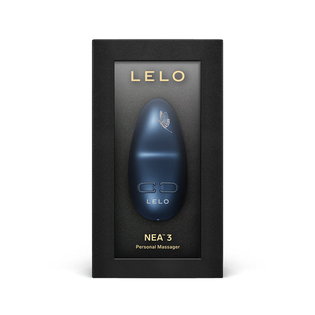 LELO NEA 3 Mini Silicone Vibrator Alien Blue - Headshop.com