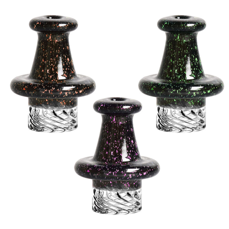 Pulsar Crushed Opal Dichro Helix Carb Cap | 30mm - Headshop.com