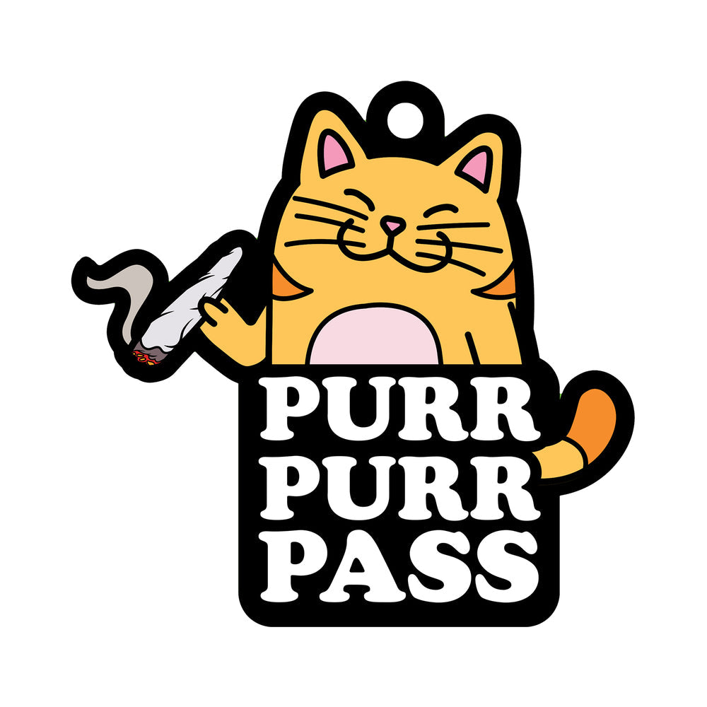 Wood Rocket Air Freshener Purr Purr Pass - Headshop.com