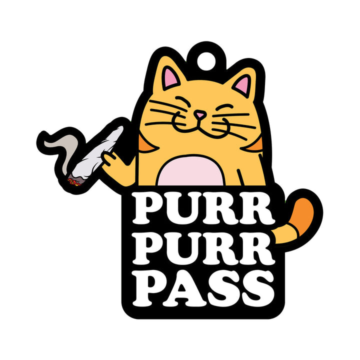 Wood Rocket Air Freshener Purr Purr Pass - Headshop.com