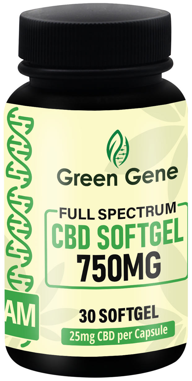 CBD Soft Gel Capsules - Full Spectrum Vitamins 750MG - Headshop.com
