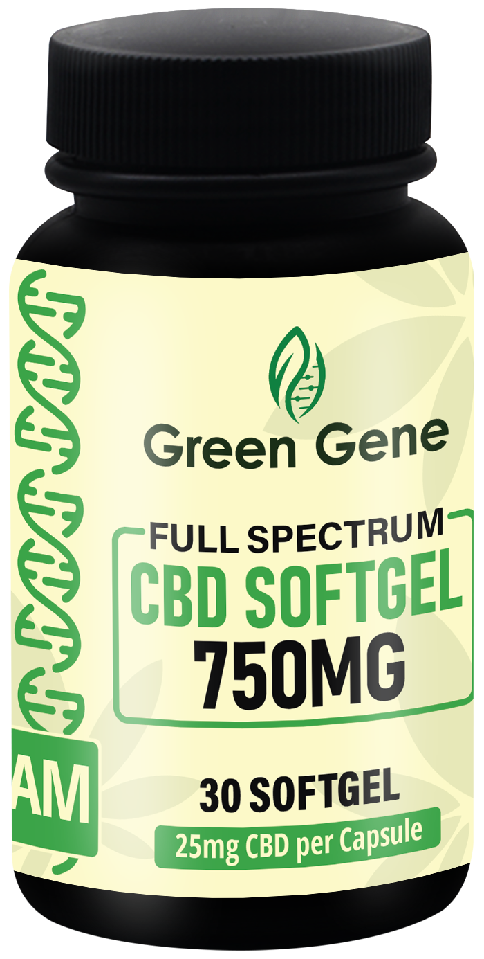 CBD Soft Gel Capsules - Full Spectrum Vitamins 750MG - Headshop.com