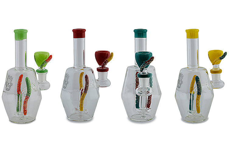 Space King Gummy Worms Water Pipe - Headshop.com