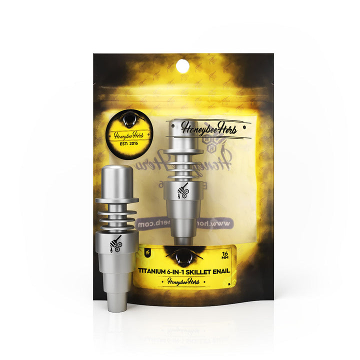 TITANIUM 6 IN 1 SKILLET ENAIL DAB NAIL - Headshop.com