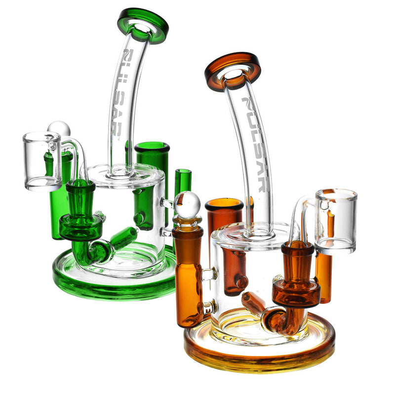 Pulsar All in One Station Dab Rig V2 - 8"/14mm F/Colors Vary - Headshop.com