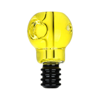 Light Bulb Glycerin Hand Pipe - 4" / Colors Vary - Headshop.com