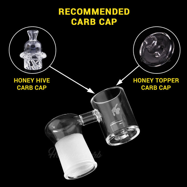 CORE REACTOR SIDECAR QUARTZ BANGER - 90° DEGREE | YL - Headshop.com