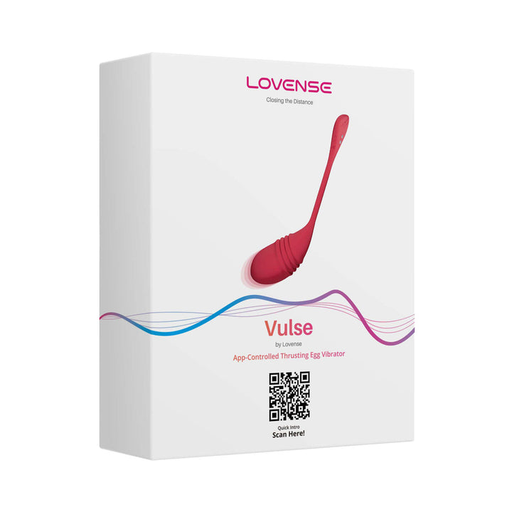 Lovense Vulse Thrusting and Vibrating Egg - Headshop.com