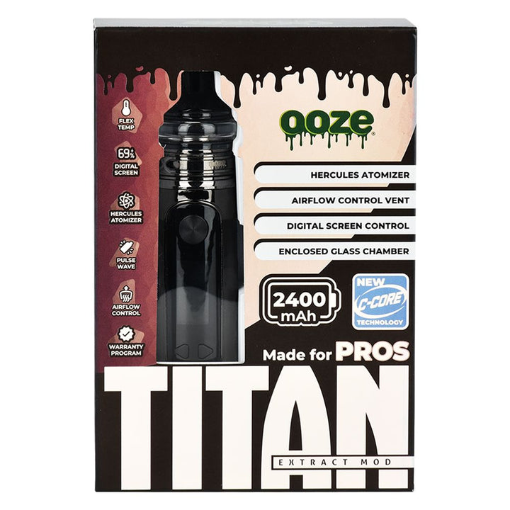 Ooze Titan Extract Mod Vaporizer | 2400mAh - Headshop.com