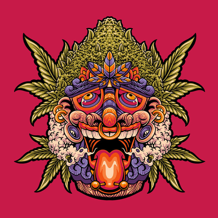 Pulsar SK8Tray Rolling Tray w/ 3D Lid - 7.25"x19.75"/Kush Native - Headshop.com