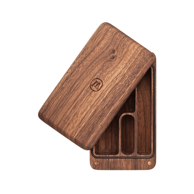 Marley Natural Black Walnut Storage Case - Headshop.com