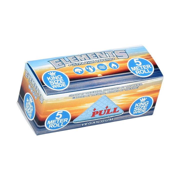 Elements Ultra Thin Papers - 5-Meter Roll / King Size Wide 12ct - Headshop.com