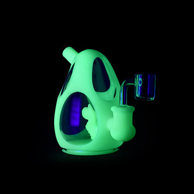 Ritual - 5'' Silicone Yoshi Egg Rig - UV Titanium White - Headshop.com