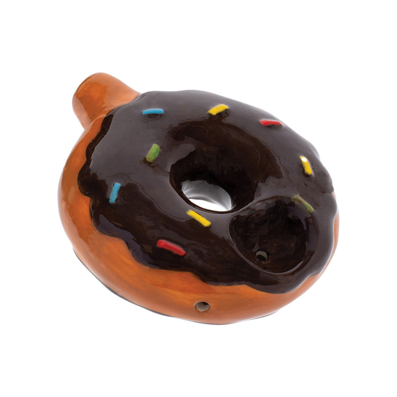 Wacky Bowlz Donut Ceramic Hand Pipe | 3.25" - Headshop.com
