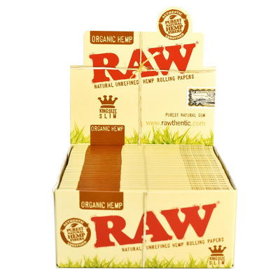 Raw Organic Hemp Rolling Papers - Headshop.com