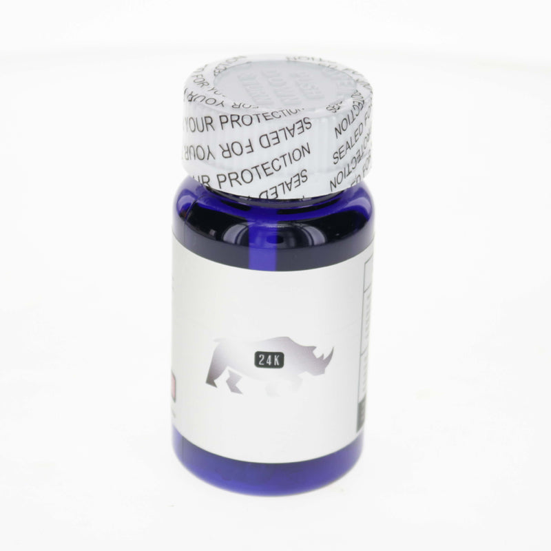 24K PLatinum 6ct Bottle pill - Headshop.com
