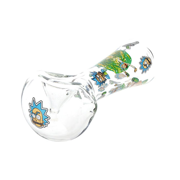 3CT BUNDLE - Rich and Shorty Glass Spoon Pipe - 4.5"