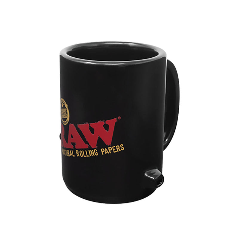 RAW Wake Up & Bake Up Ceramic Cone Mug - 10oz - Headshop.com