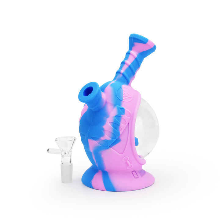 Ritual - 7.5'' Silicone Astro Bubbler - Cotton Candy - Headshop.com