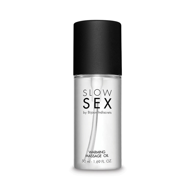 Bijoux Indiscrets Slow Sex Warming Massage Oil 1.69 oz. - Headshop.com