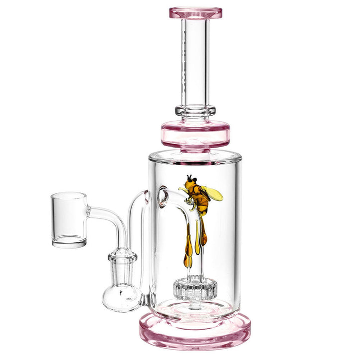 Pulsar Drop Down Bee Dab Rig - 14mm F/8.75"/Colors Vary - Headshop.com