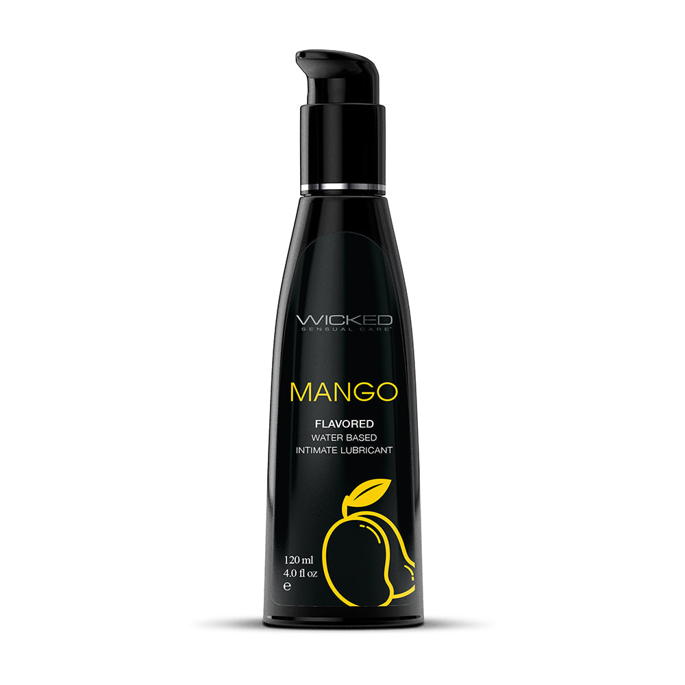 Wicked Aqua Mango Water-Based Lubricant 4 oz. - Headshop.com
