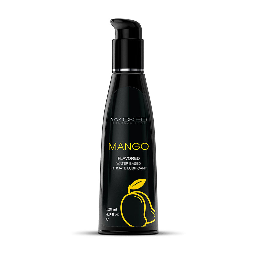 Wicked Aqua Mango Water-Based Lubricant 4 oz. - Headshop.com