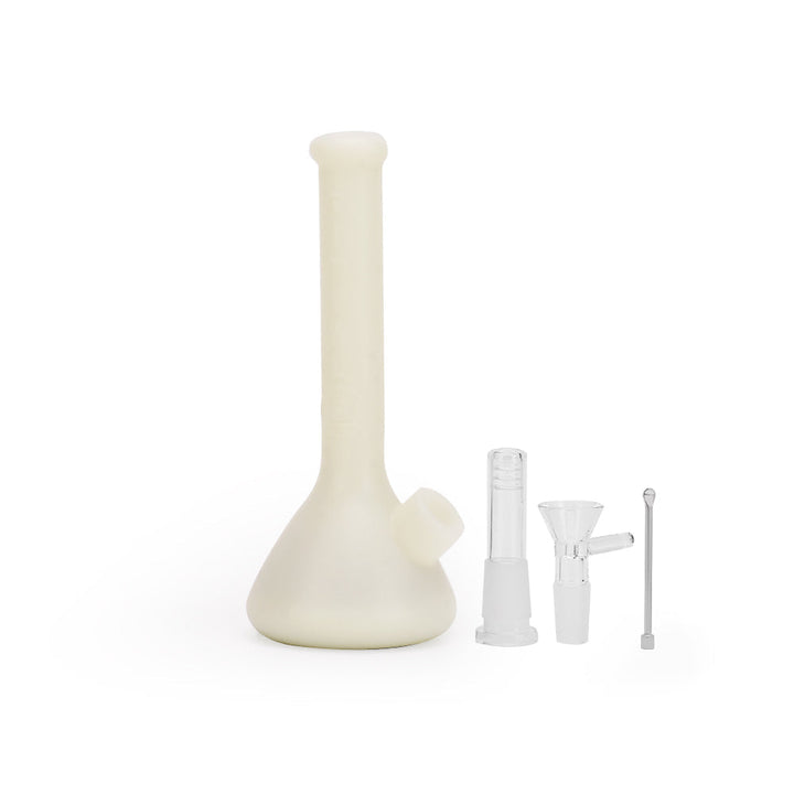 Ritual - 7.5'' Deluxe Silicone Mini Beaker - UV Titanium White - Headshop.com