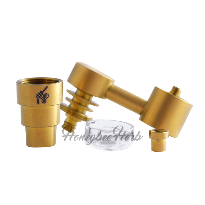 TITANIUM 4 IN 1 SIDECAR HYBRID BANGER DAB NAIL - Headshop.com