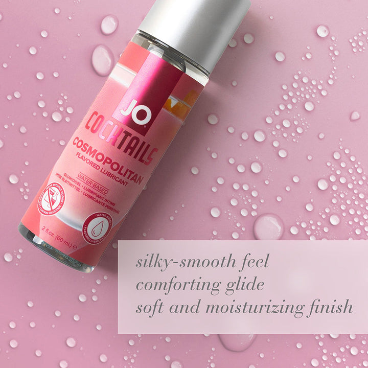JO Cocktails Cosmopolitan Flavored Water-Based Lubricant 2 oz. - Headshop.com