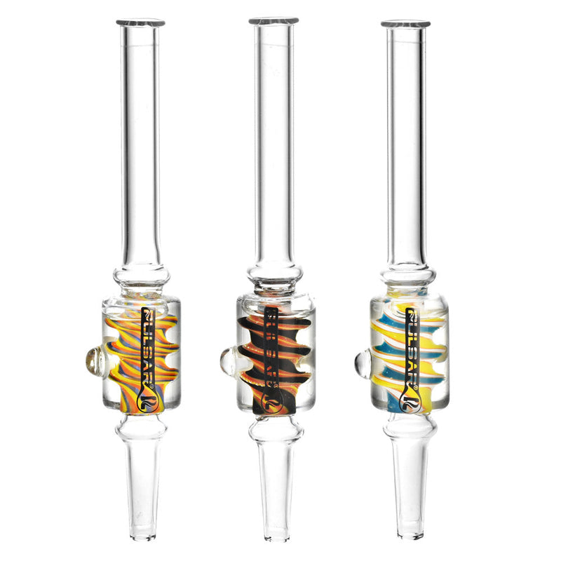 Pulsar Cosmicality Glycerin Dab Straw - 6.25"/Colors Vary - Headshop.com