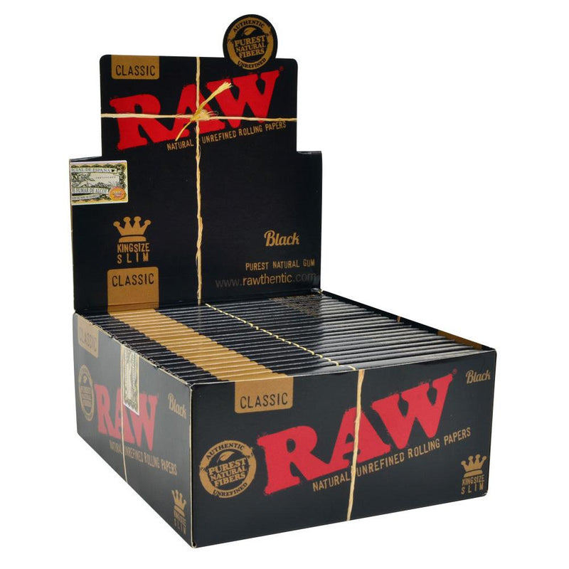 Raw Black Classic Rolling Papers - Headshop.com