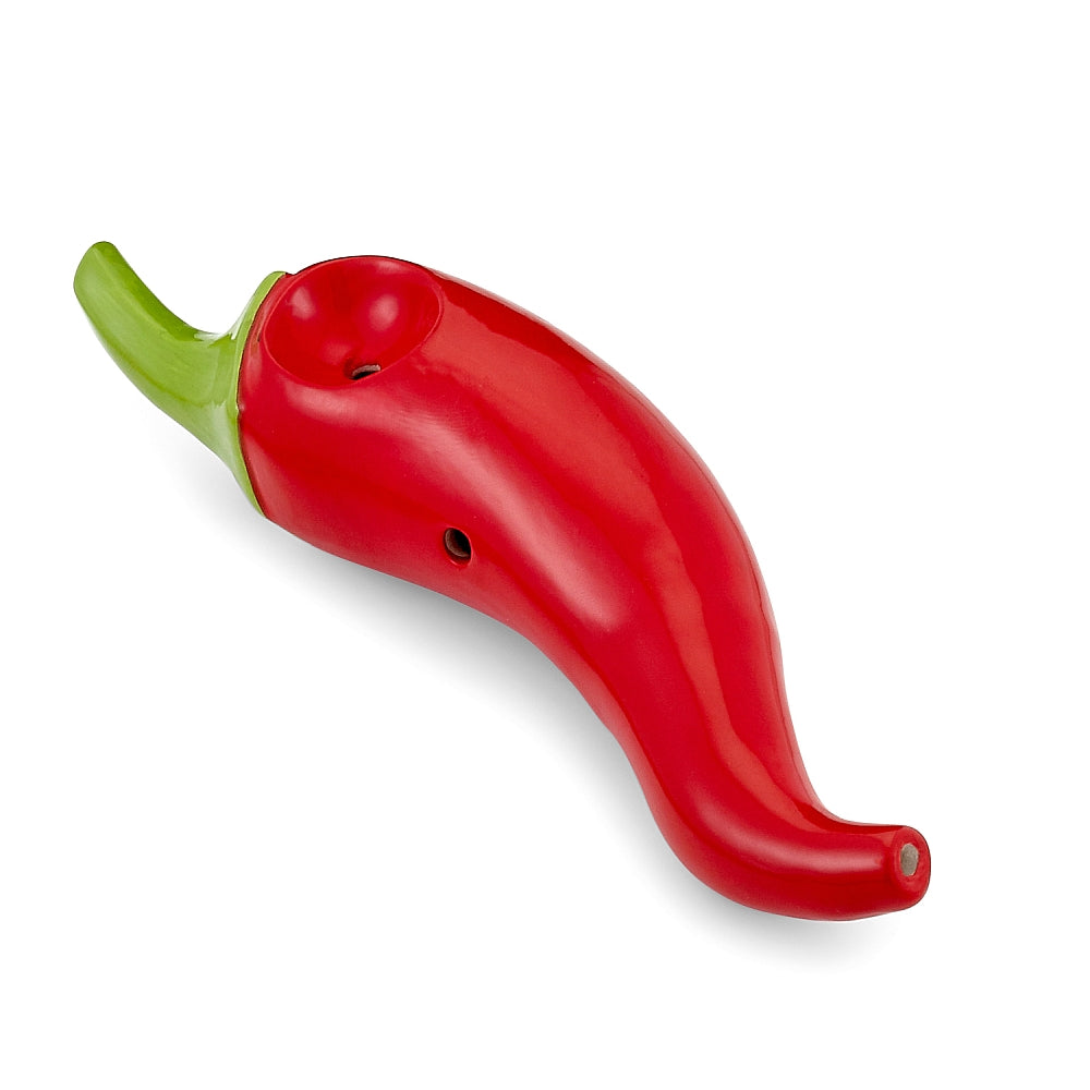 mini chili pepper pipe - red - Headshop.com