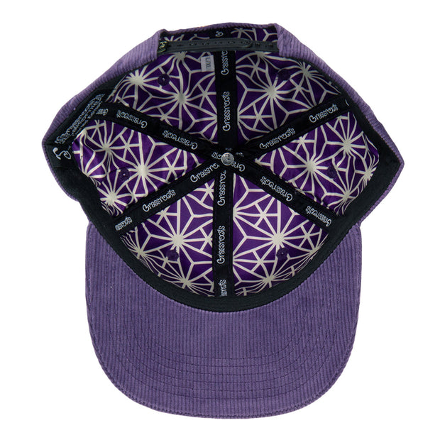 Grassroots Royal Roots Corduroy Snapback Hat - Headshop.com