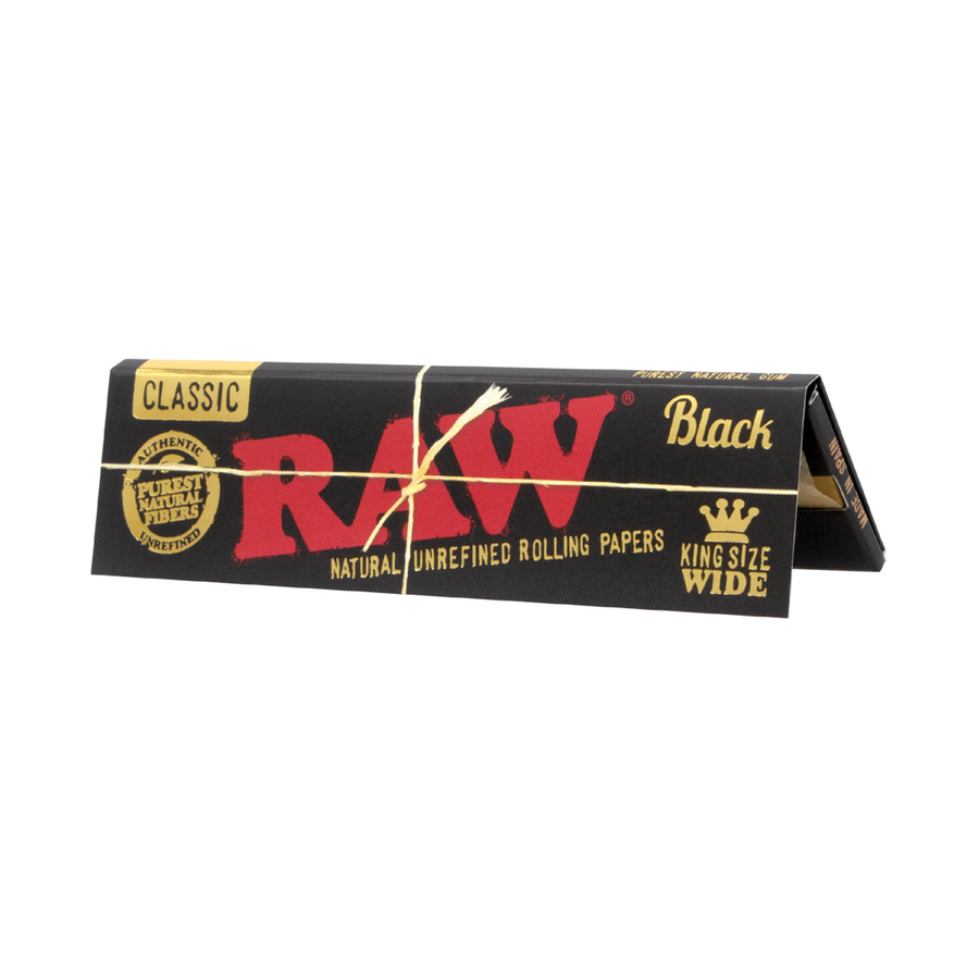 RAW Classic Black Rolling Papers - Headshop.com