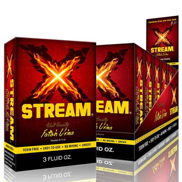 6PC DISPLAY - 3oz XStream Fetish Urine Kit - Headshop.com