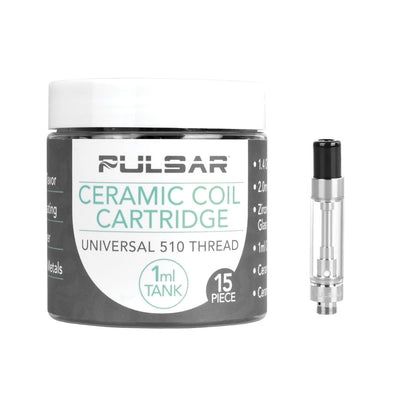 Pulsar Ceramic Coil Cartridge Tub - Headshop.com