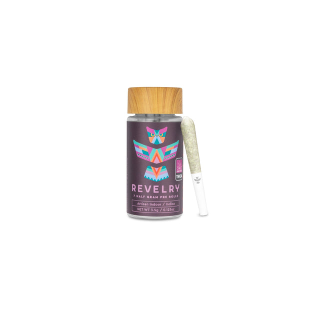 Revelry Biscotti Mints THCA Pre Rolls 7 Pack