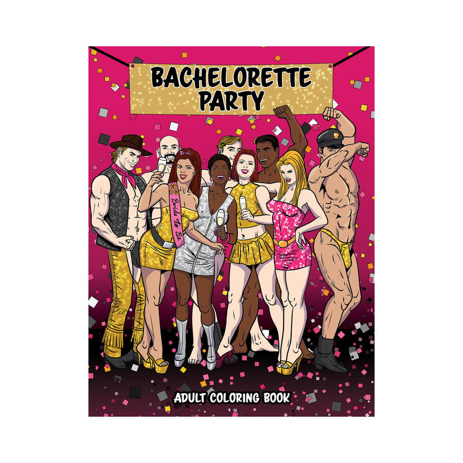 Bachelorette Party Coloring Book - Headshop.com