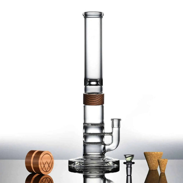 Vitae Glass 16" T.H.C Bong (Triple Honey Comb) - Headshop.com