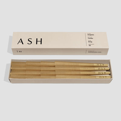 ASH Pre-rolled Cones | Organic | 32 count | Box - Headshop.com