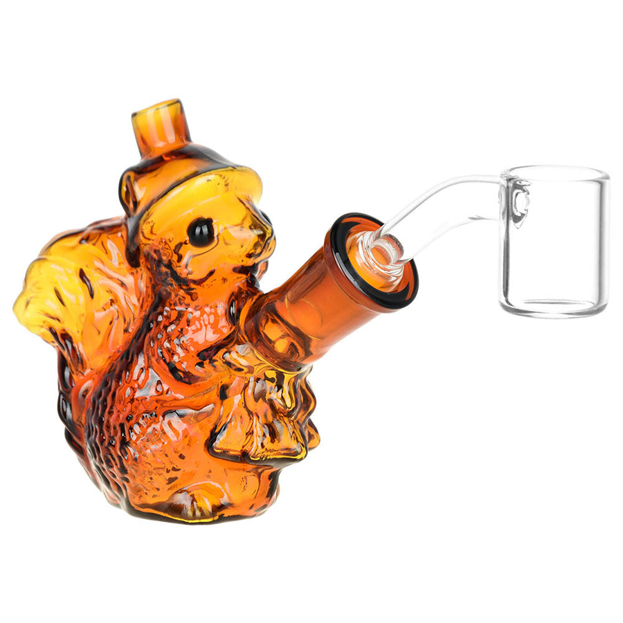 Nuts For Dabs Squirrel Mini Dab Rig - 3.5" / 14mm F - Headshop.com