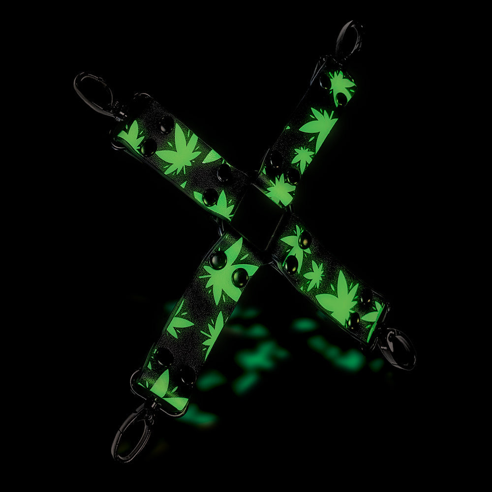 Stoner Vibes Chronic Collection Glow in the Dark Hogtie - Headshop.com