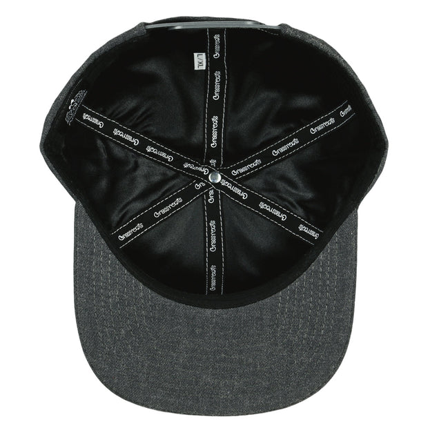 Grassroots Touch of Class Grey Snapback Hat - Headshop.com