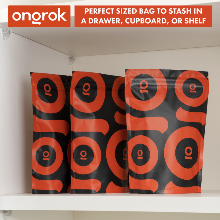 Ongrok Color-Coded Mylar Bags - Headshop.com