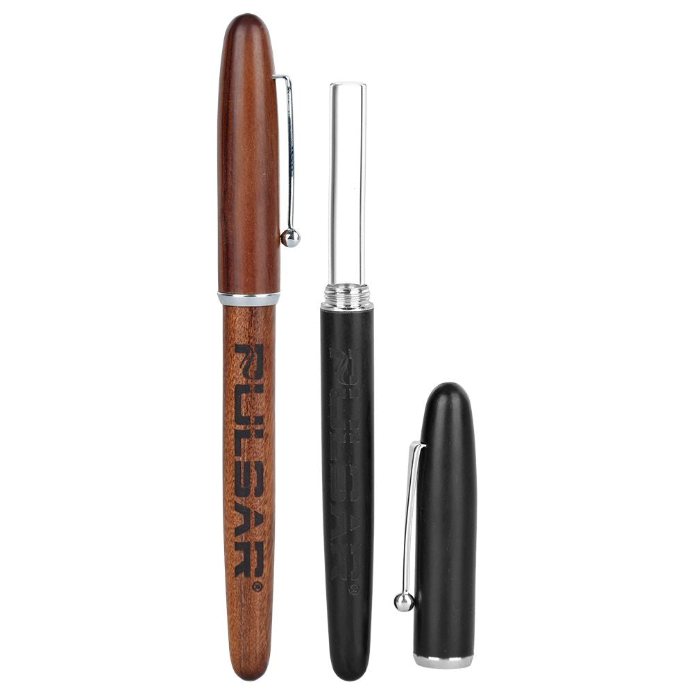 Pulsar Wood Pen Quartz Dab Straw - 5.75" 12ct - Headshop.com